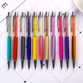 Customized Logo Crystal Diamond Pen Printed Cute Crystal Diamond Pen Pink Crystal Promotional Diamond Pen